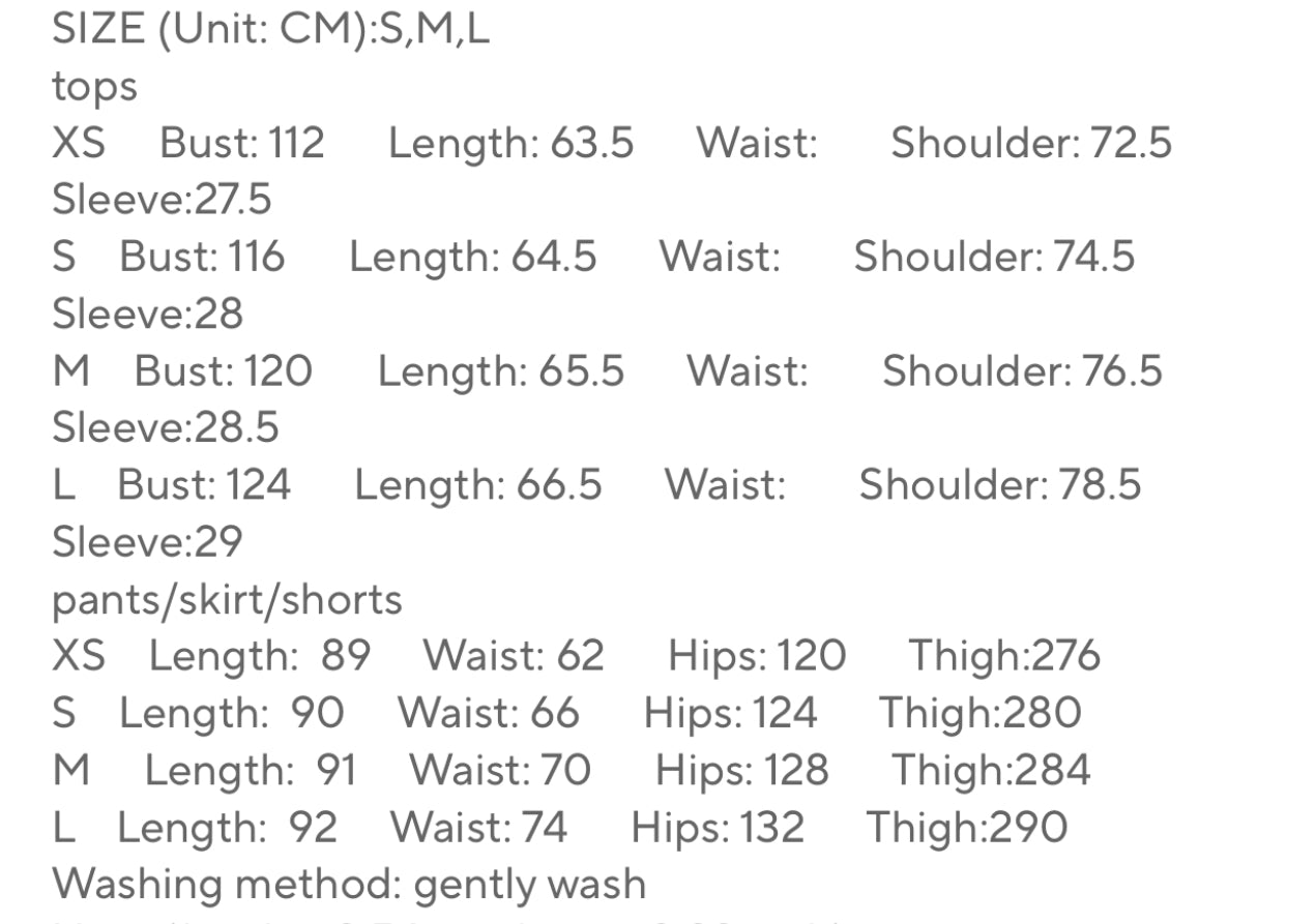 Appliqué blouse & skirt set