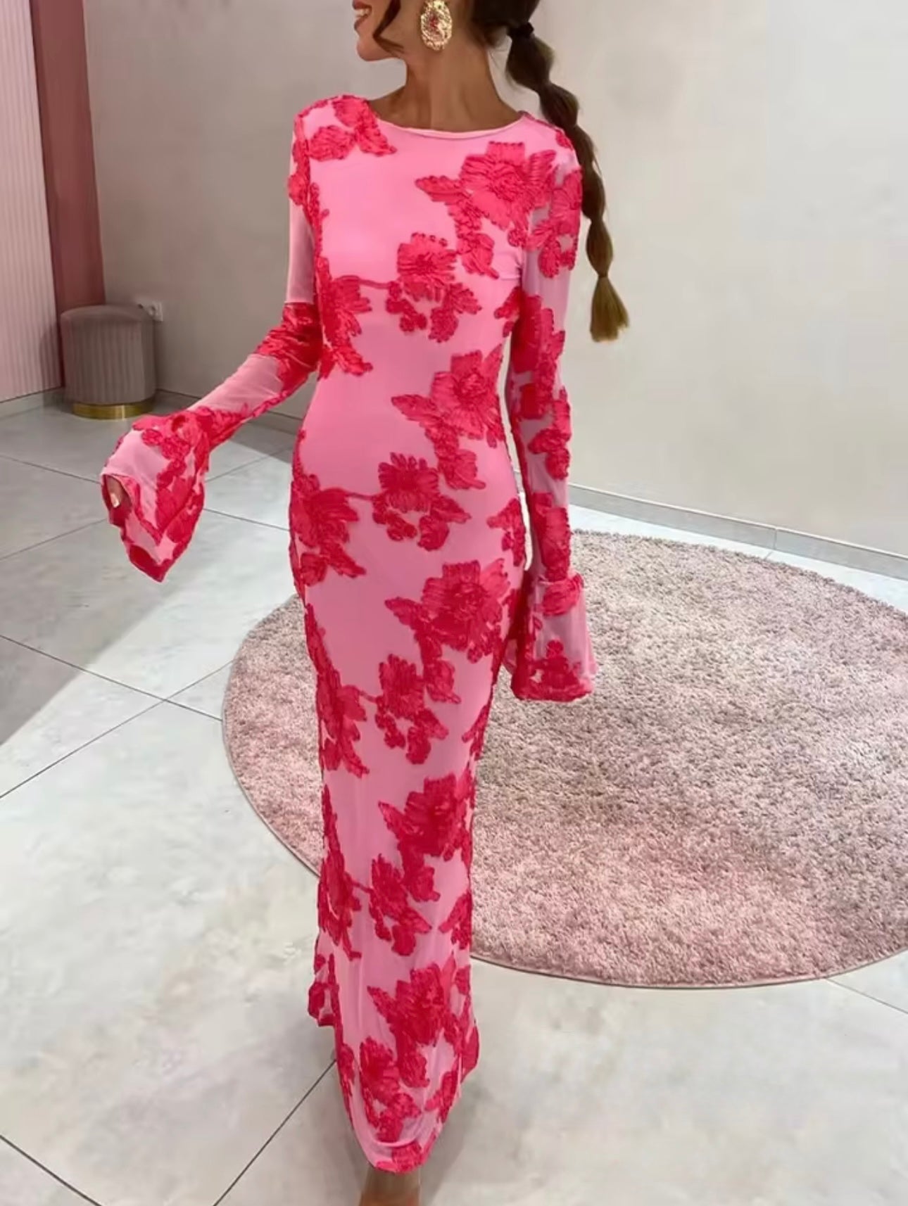 Applique dress