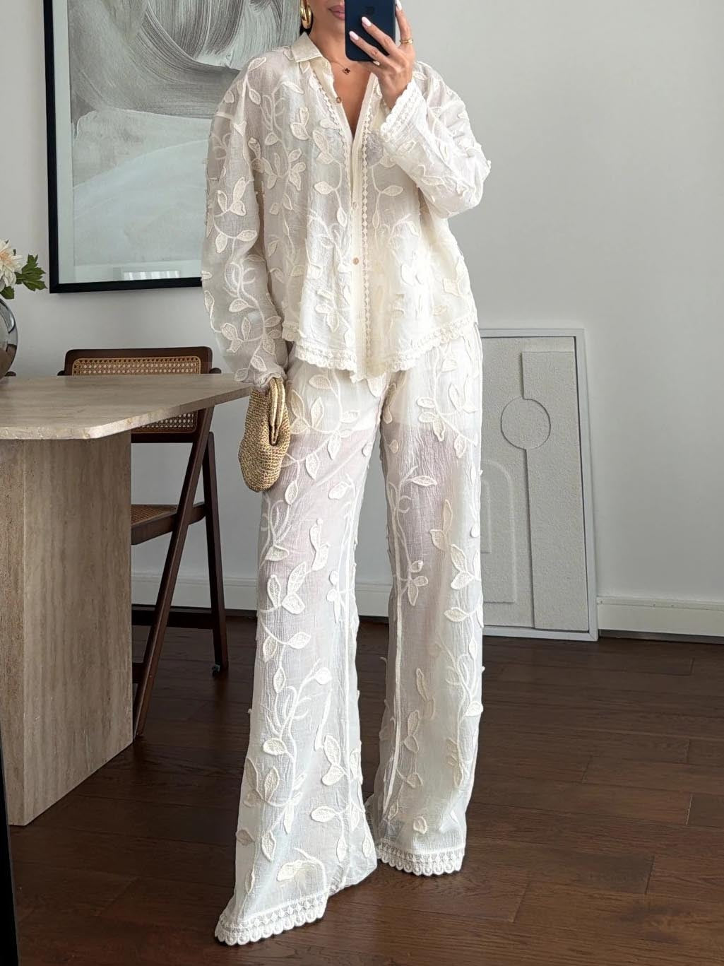Jacquard co-ord set