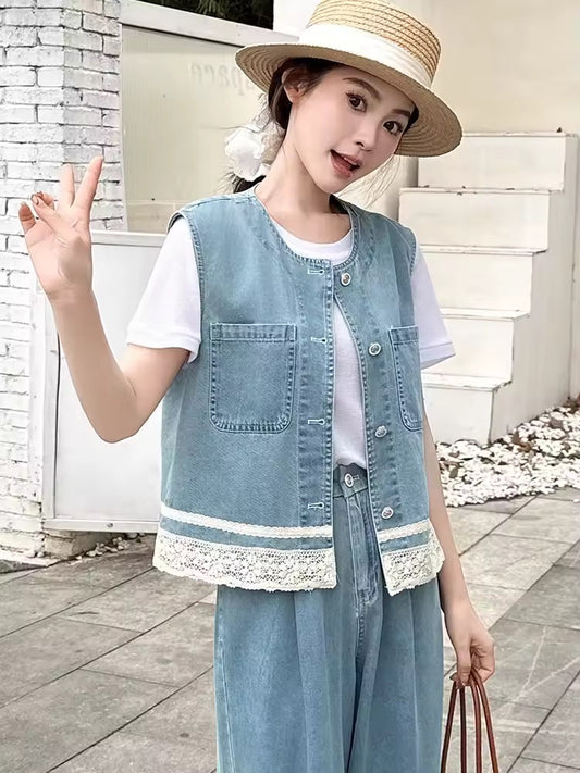 Denim Co Ord Set