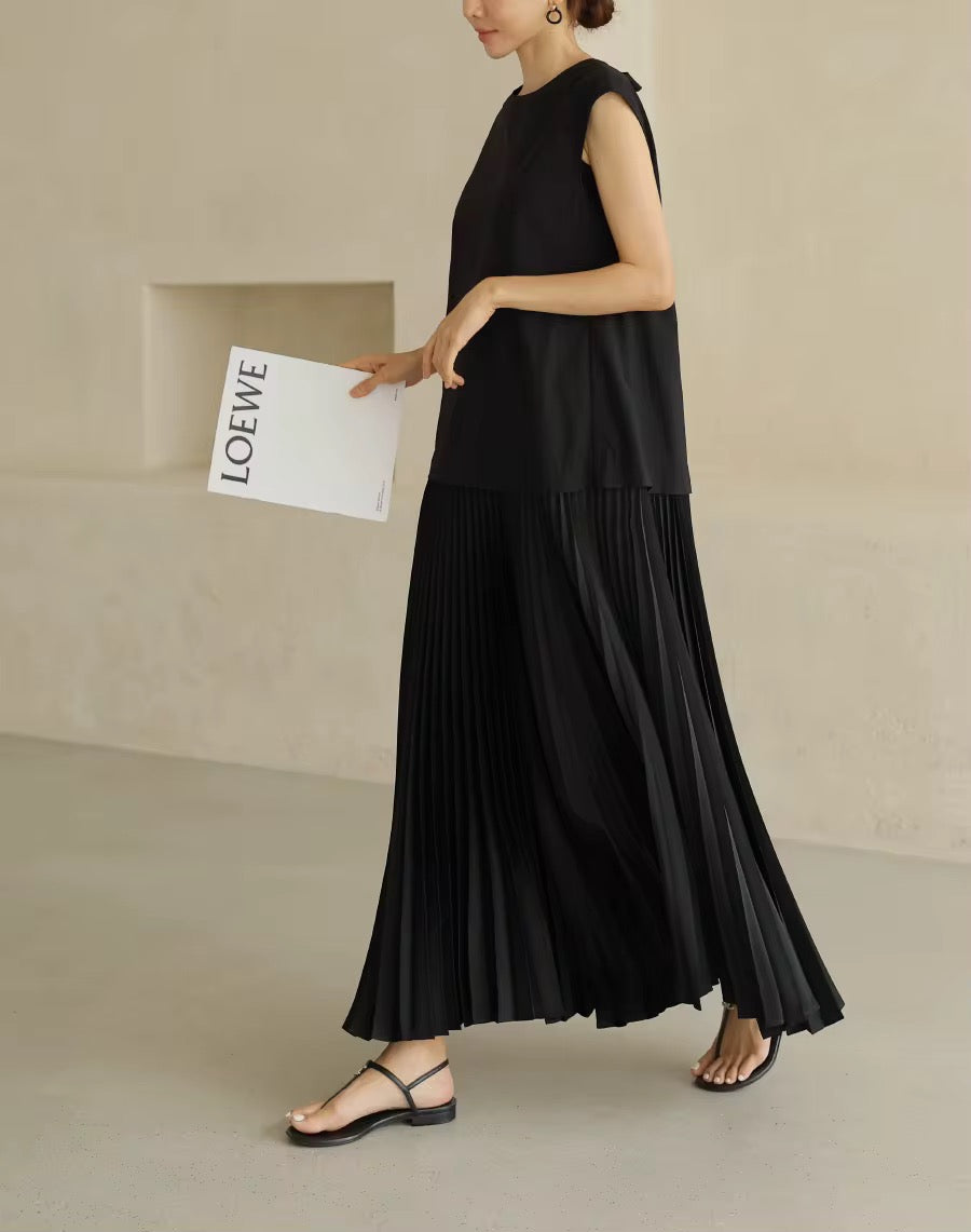 Pleated dress