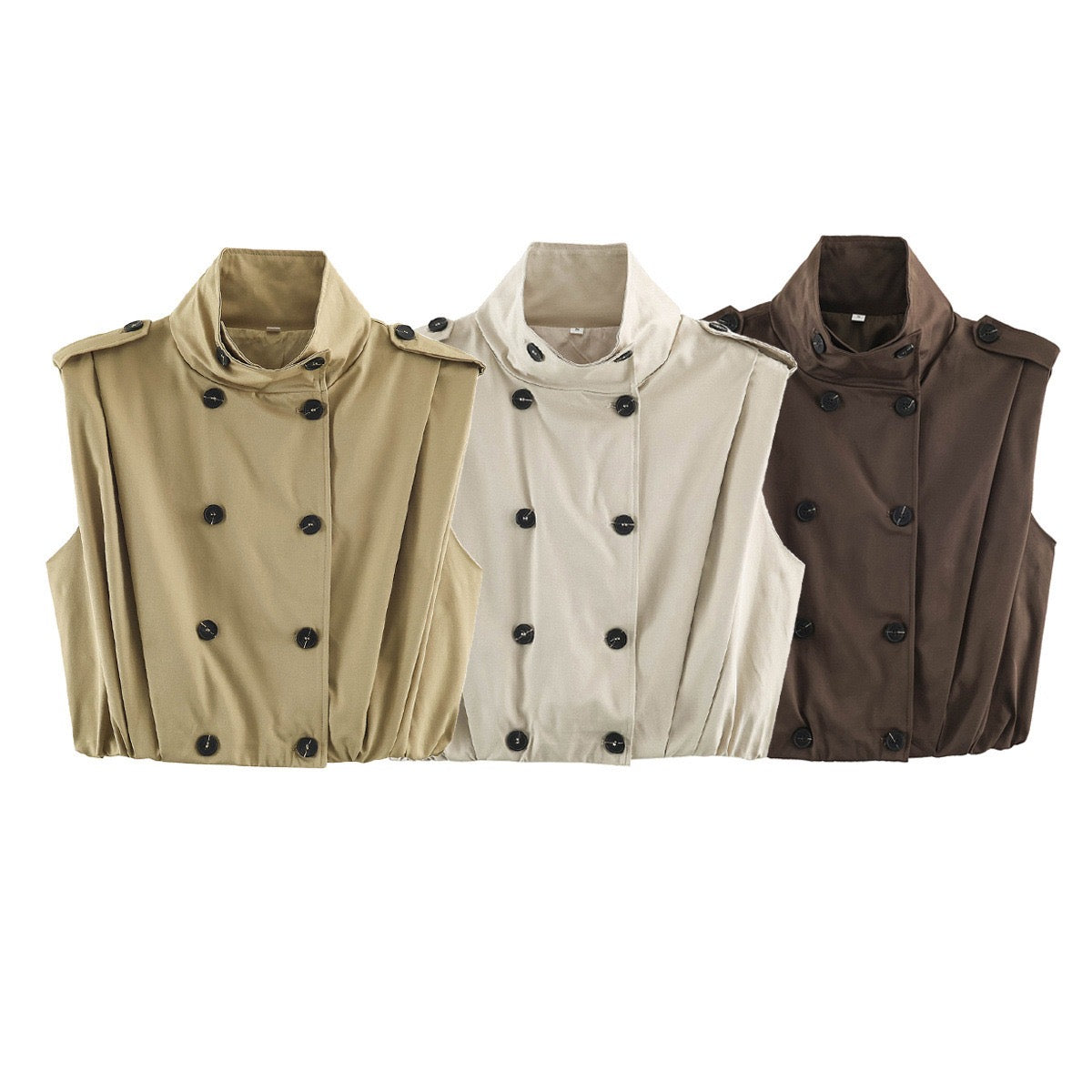 Sleeveless jacket