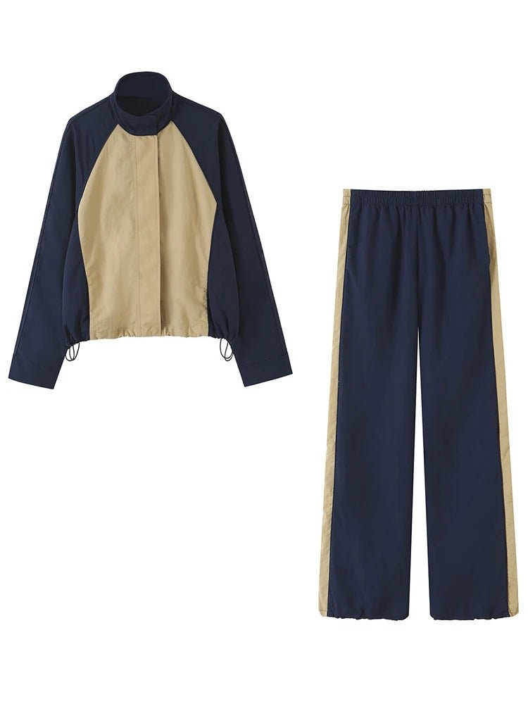 Colorblock tracksuit