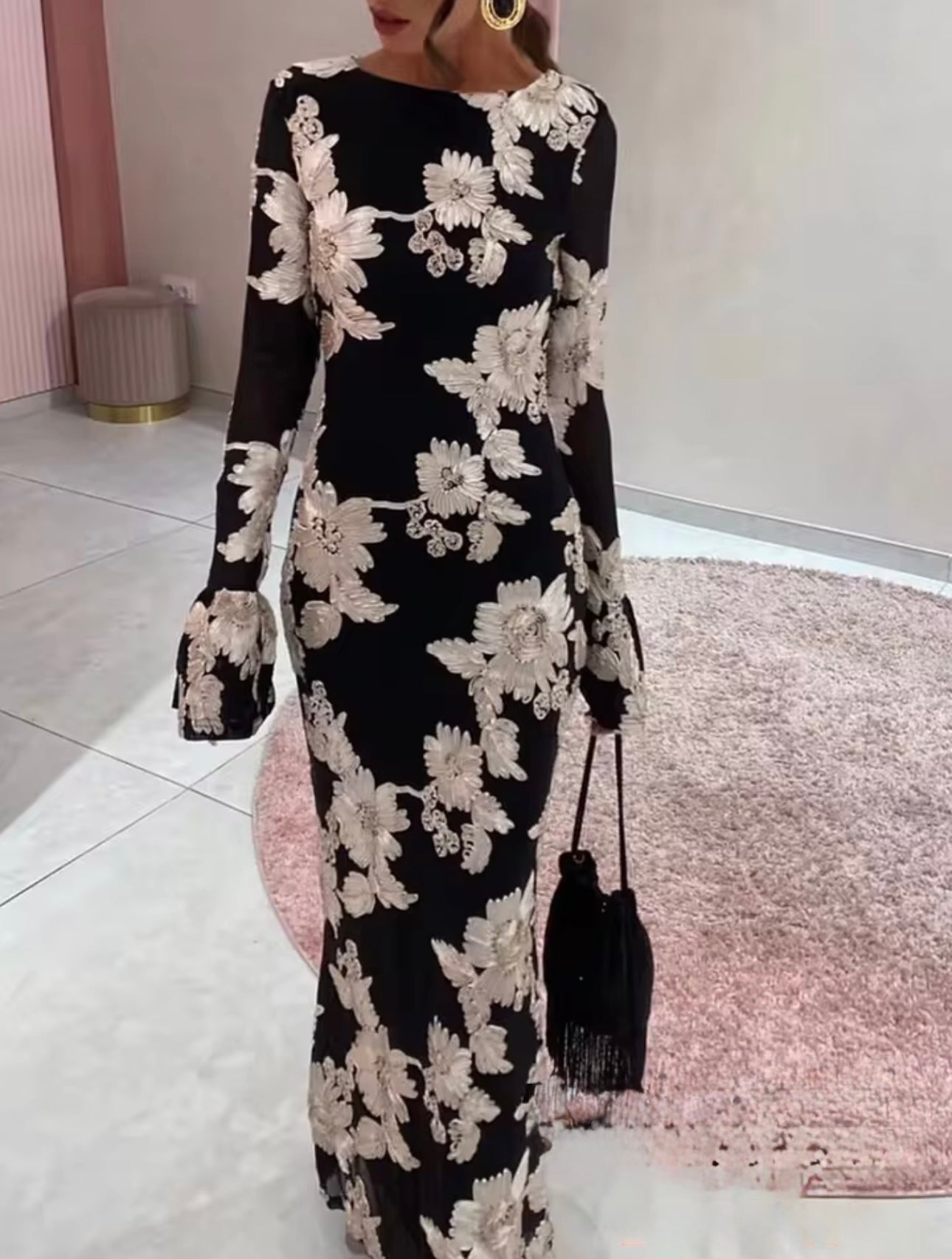 Applique dress