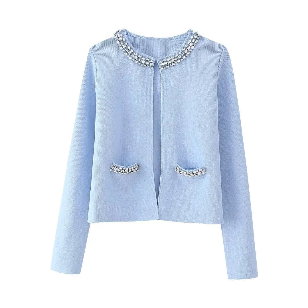 Rhinestone cardigan