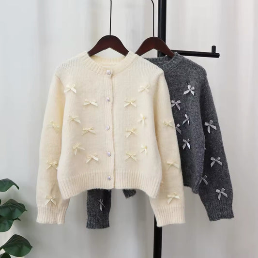 Bow cardigan