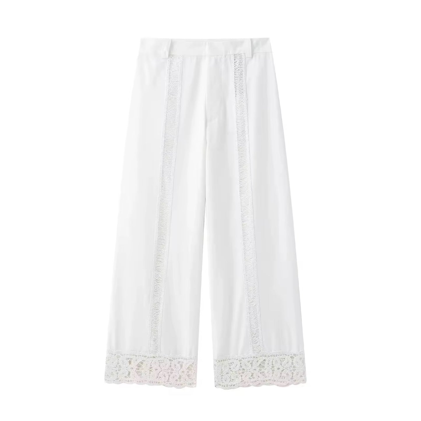 White zip set