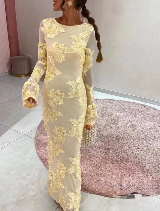 Applique dress