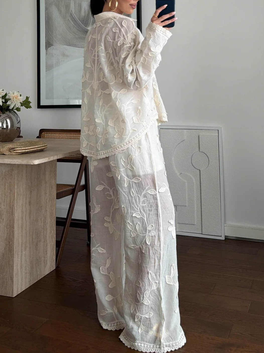 Jacquard co-ord set