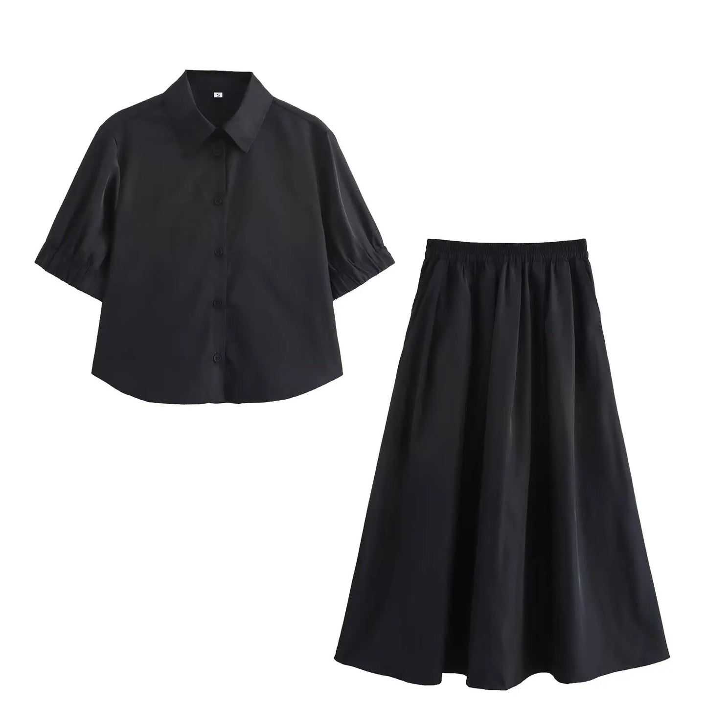 Blouse and skirt set