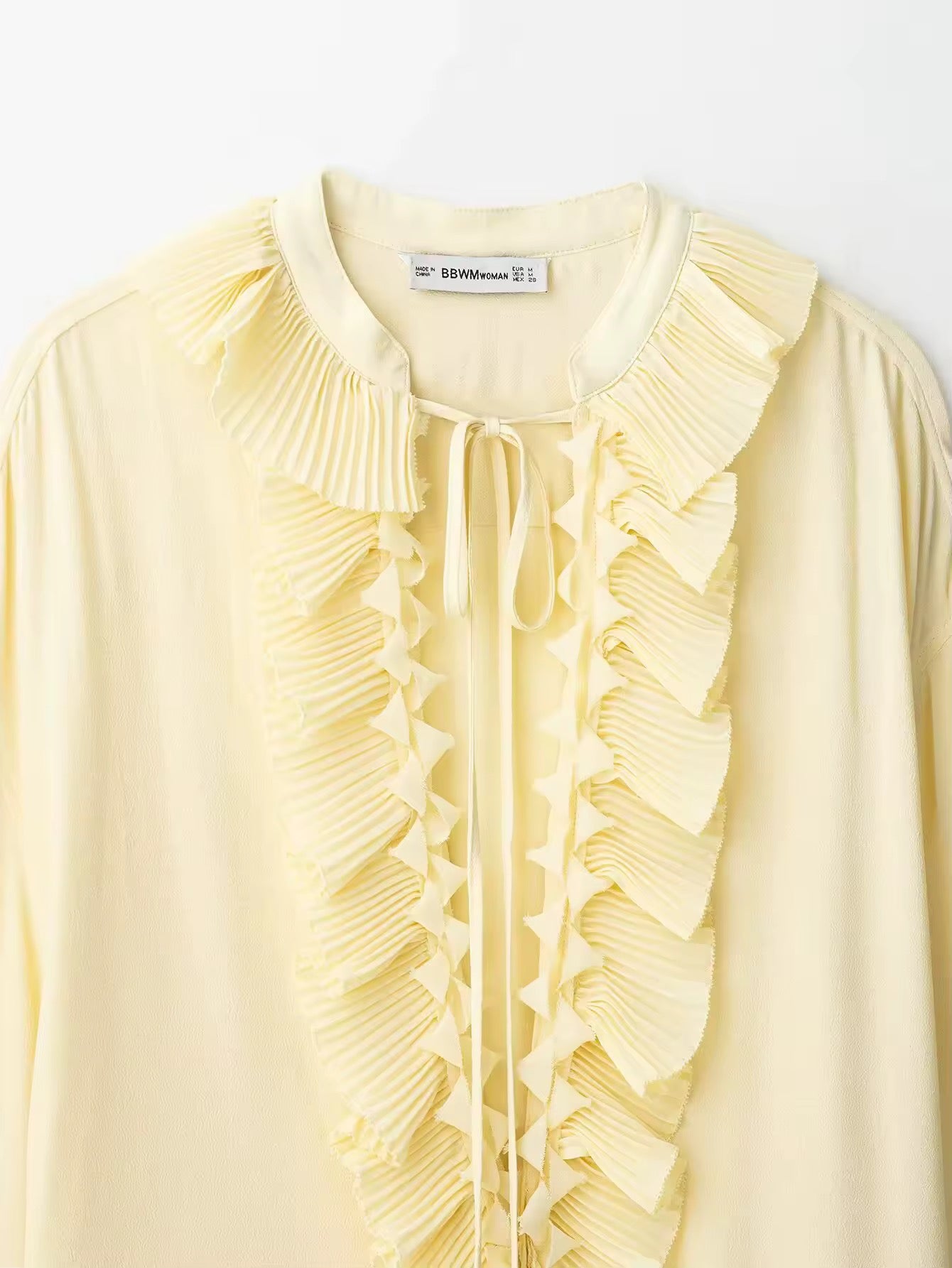 Ruffle blouse and skirt set