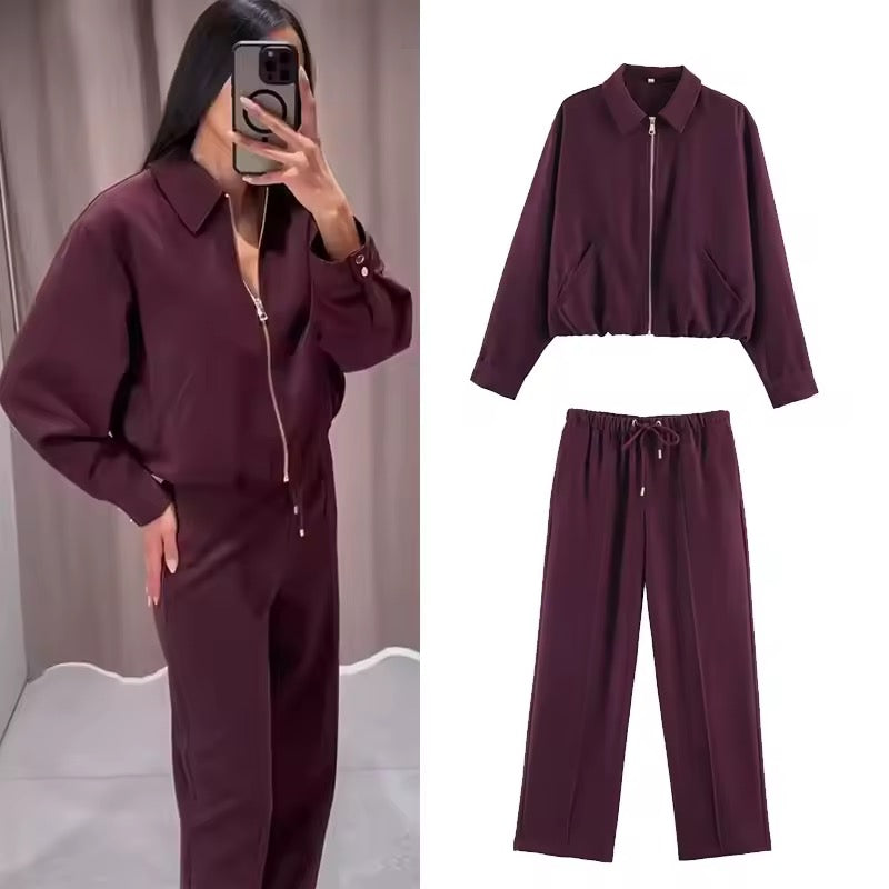 Zipper tracksuit