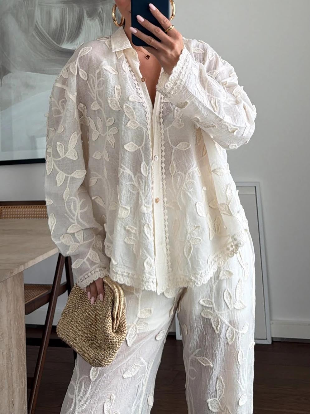 Jacquard co-ord set