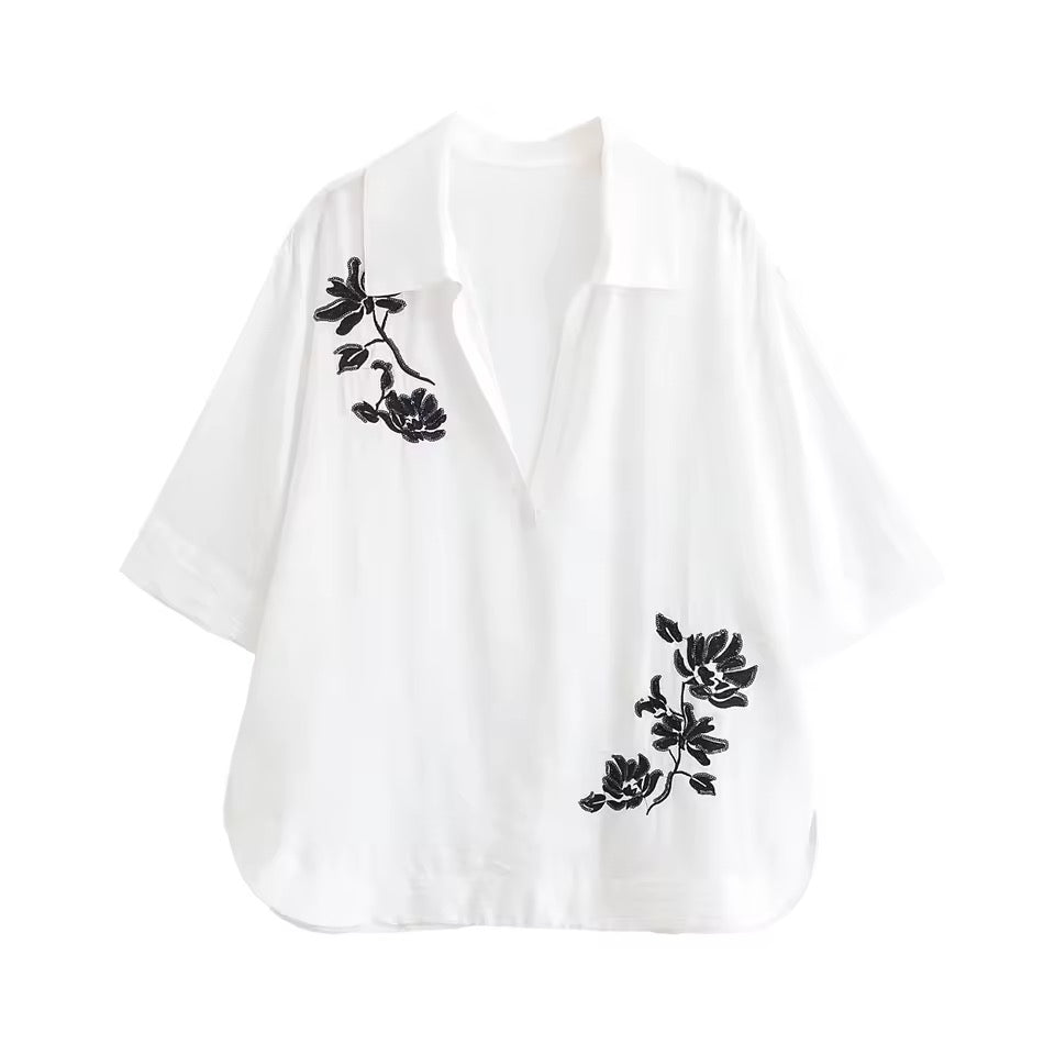 Embroidered co ord set