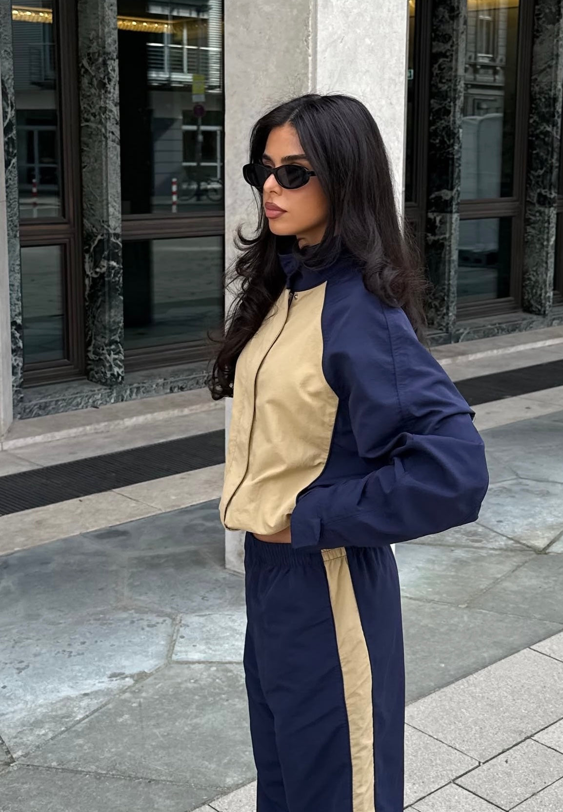 Colorblock tracksuit