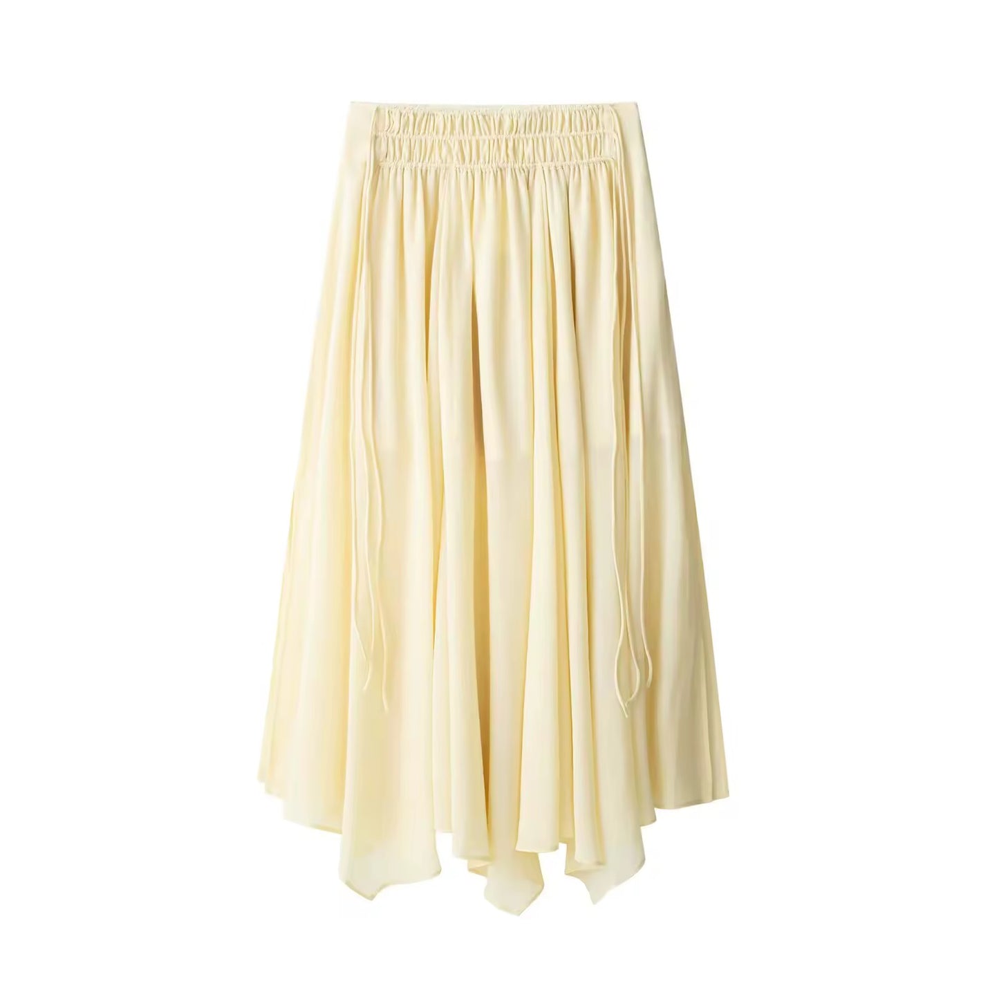 Ruffle blouse and skirt set