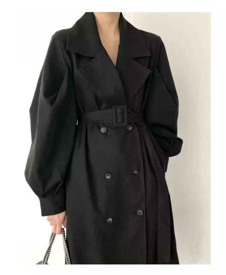 Belted coat