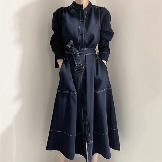 Button Coat dress