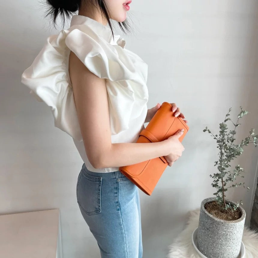 Puff sleeve blouse