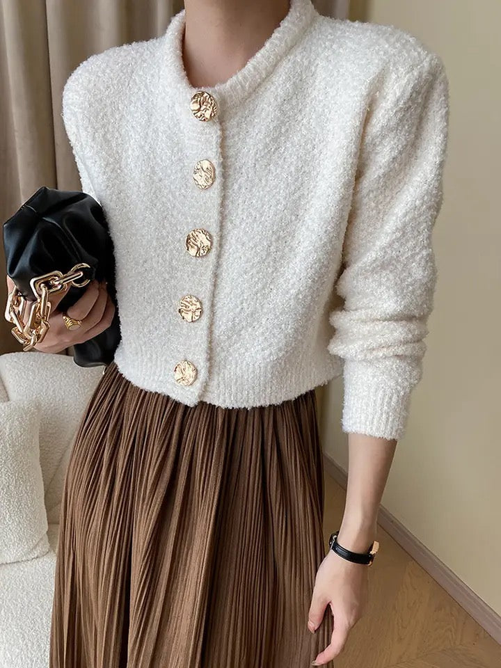 Knit cardigan