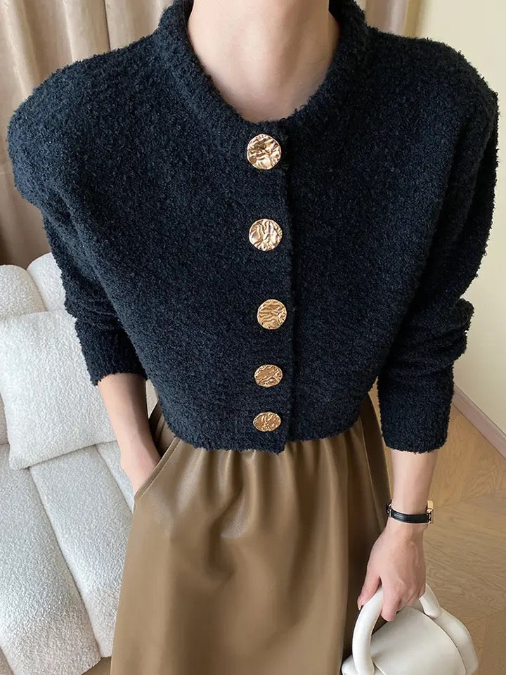 Knit cardigan